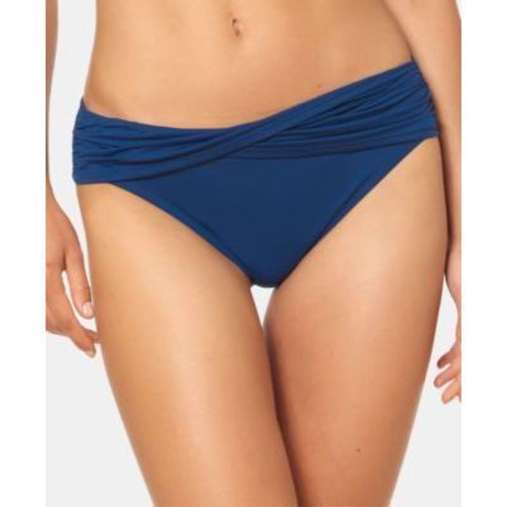 NWT Bleu By Rod Beattie Kore Sarong Hipsyer Bikini Bottom Blue 8 - Picture 4 of 4